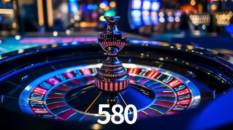 Sinta a adrenalina dos jogos de cassino com 580